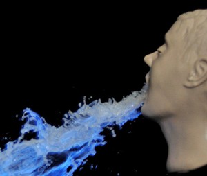 Vomiting larry_in action Vomiting larry_in action